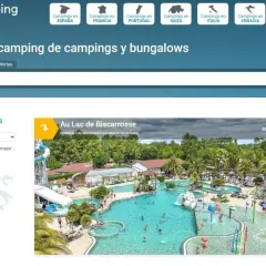 La app Vayacamping te ayuda a encontrar campings y bungalows. Busca por país o explora el mapa para planificar tu próxima aventura.